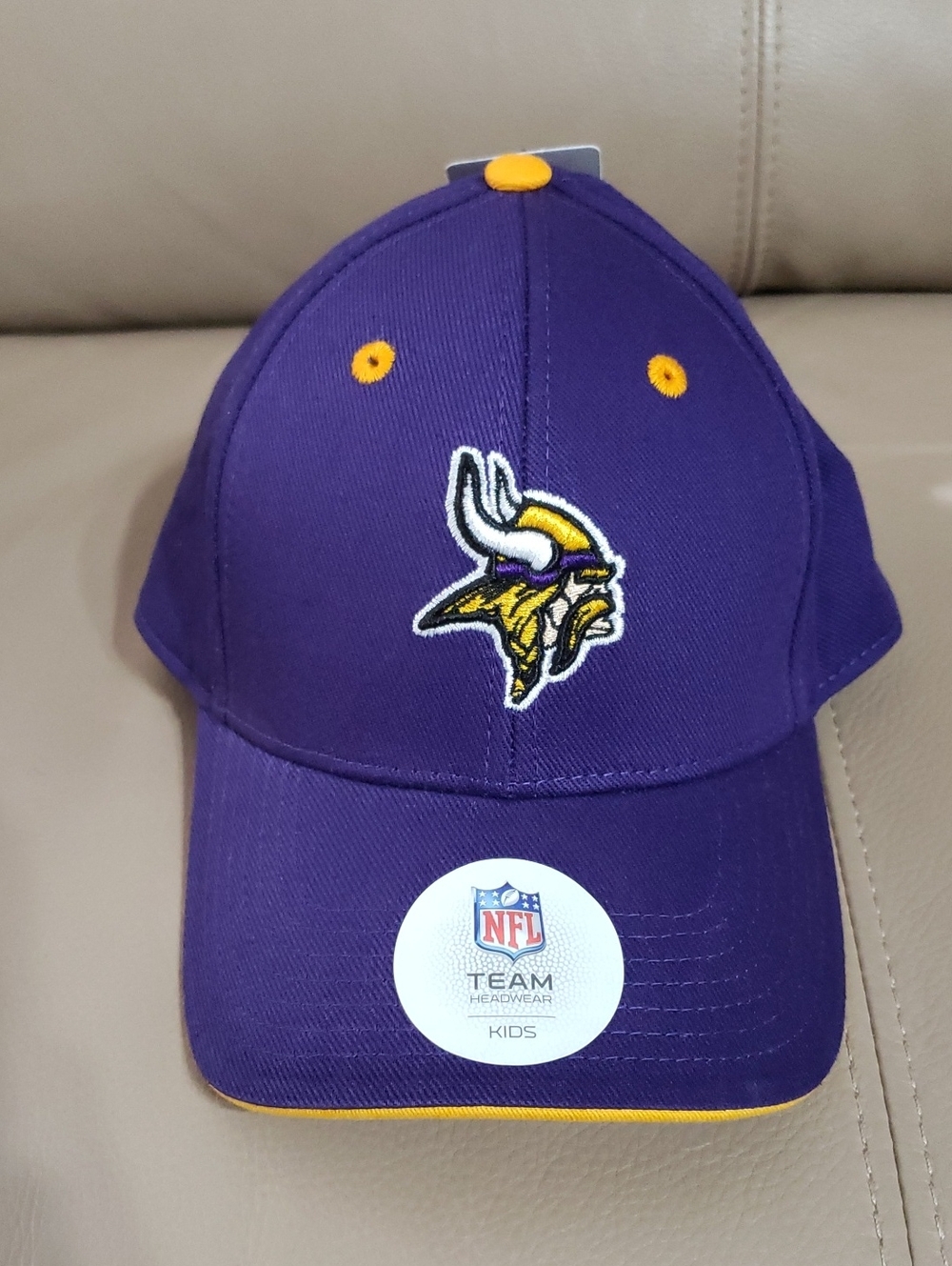 NFL Minnesota Vikings Boys' Moneymaker Snap Hat - Picture 3 of 6